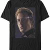 * Fifth Sun Marvel Men'S Avengers Endgame Captain America Avenge The Fallen, Short Sleeve T-Shirt Black New