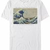 * Fifth Sun Men'S Great Wave Short Sleeve Crew T-Shirt White New