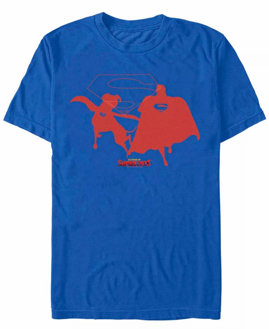 * Fifth Sun Men'S Super Pets Super Duo Short Sleeve T-Shirt Royal Online