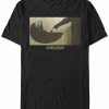 * Fifth Sun Men'S Painted Scene Short Sleeve Crew T-Shirt Black Wholesale