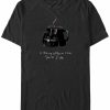 * Fifth Sun Men'S Coffee Dark Side Short Sleeve Crew T-Shirt Black Clearance