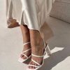 * Princess Polly Armado Heels White New