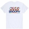 * Airwaves Men'S Peanuts Snoopy Space T-Shirt White Hot