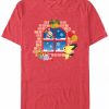 * Fifth Sun Men'S Winter Window Short Sleeve T-Shirt Red Heather Best