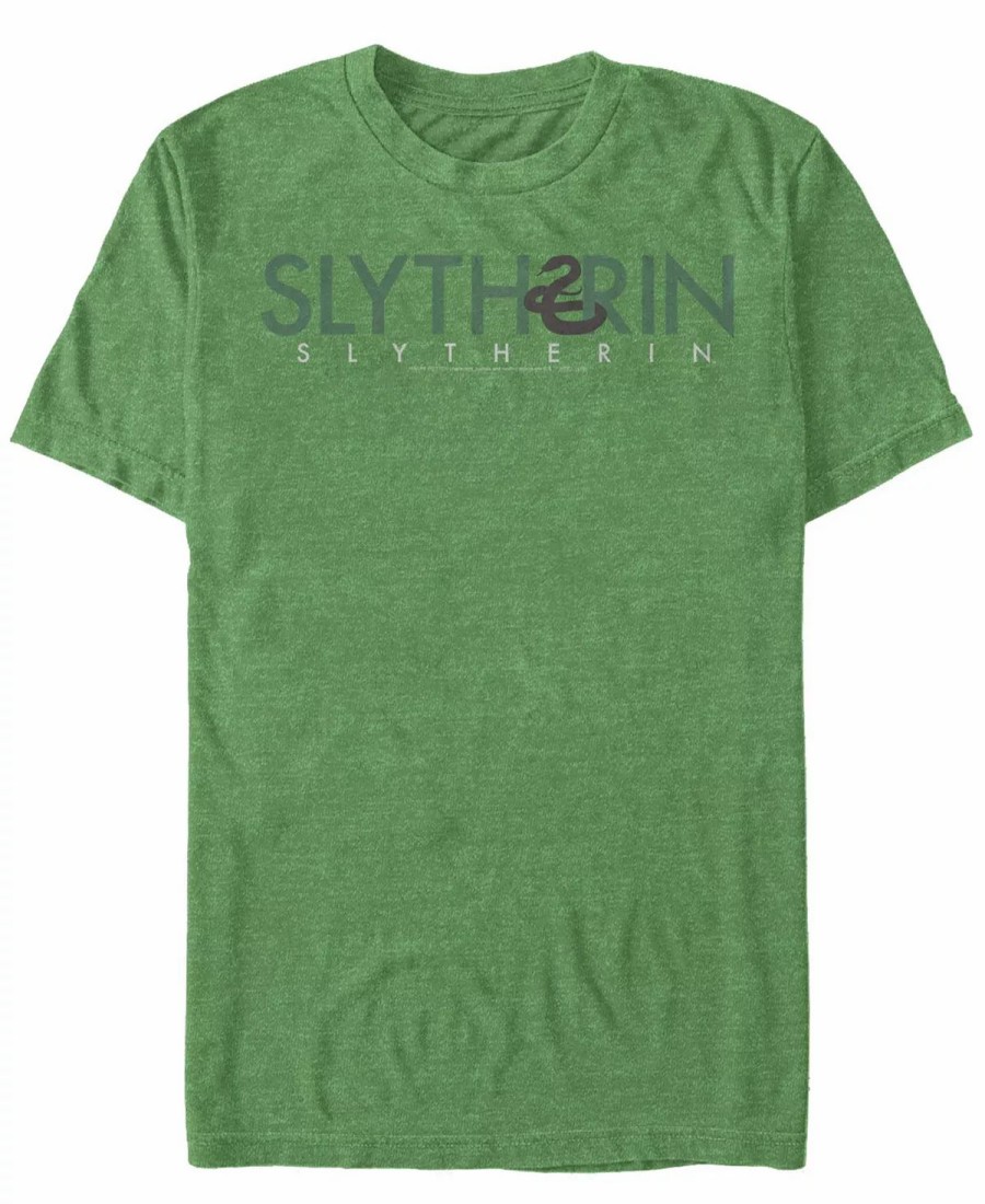 * Fifth Sun Men'S Slytherin Short Sleeve Crew T-Shirt Kelly Heather Best