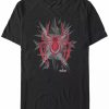 * Fifth Sun Men'S Low Poly Short Sleeve Crew T-Shirt Black New