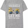 * Fifth Sun Minions Men'S Laugh At Yourself Short Sleeve T-Shirt Athletic H New