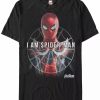 * Fifth Sun Marvel Men'S Avengers Infinity War I Am Spider-Man Short Sleeve T-Shirt Black Best