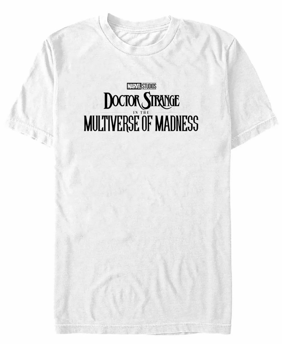 * Fifth Sun Men'S Marvel Film Doctor Strange Movie 2 Doctor Strange 2 Logo Short Sleeve T-Shirt White Online