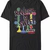 * Fifth Sun Men'S Sorry Revenge Short Sleeve Crew T-Shirt Black New