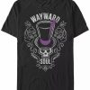 * Fifth Sun Men'S Wayward Soul Short Sleeve Crew T-Shirt Black Clearance