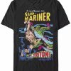 * Fifth Sun Men'S Mariner Club Short Sleeve Crew T-Shirt Black Best