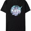 * Fifth Sun Nasa Men'S Spray Paint Galaxy Logo Short Sleeve T- Shirt Black Clearance