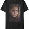 * Fifth Sun Marvel Men'S Avengers Endgame Captain Marvel Avenge The Fallen, Short Sleeve T-Shirt Black Best