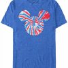 * Fifth Sun Men'S Tie Dye Americana Short Sleeve T-Shirt Royal Blue Hot