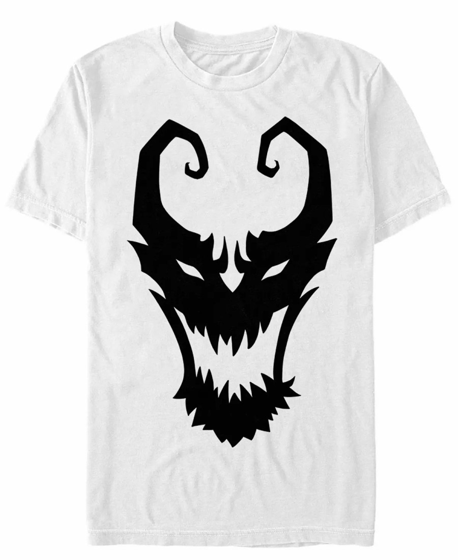 * Fifth Sun Marvel Men'S Classic Anti-Venom Big Face Short Sleeve T-Shirt White Wholesale