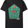 * Fifth Sun Men'S Squidward Camp Patch Tee Black Best