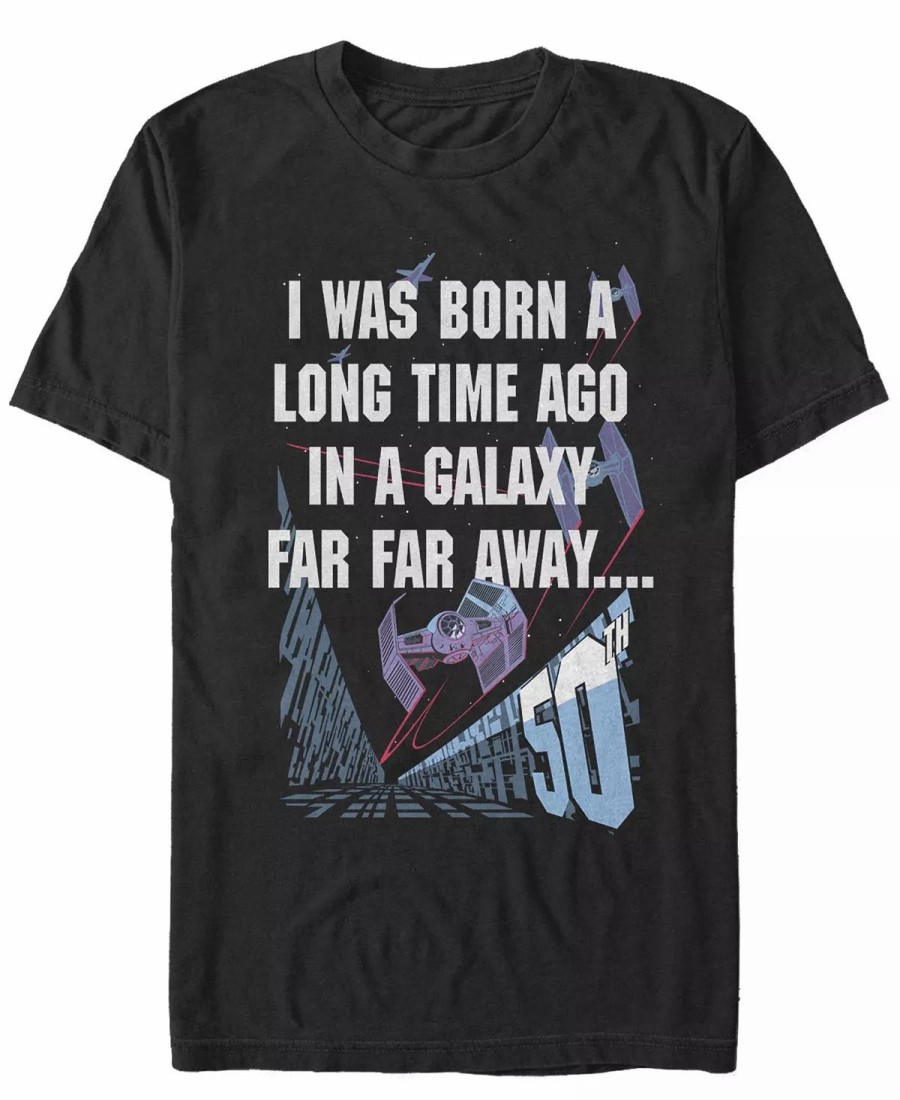 * Fifth Sun Men'S Born Long Ago Short Sleeve Crew T-Shirt Black Hot