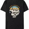 * Fifth Sun Men'S Justice League Retro Hanukkah Short Sleeves T-Shirt Black Hot