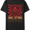 * Fifth Sun Marvel Men'S Comic Collection Hail Hydra Propaganda Short Sleeve T-Shirt Black Wholesale