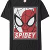 * Fifth Sun Marvel Men'S Spider-Man Portrait Short Sleeve T-Shirt Black Online