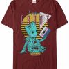 * Fifth Sun Marvel Men'S Guardians Of The Galaxy Vol. 2 Curious Groot Short Sleeve T-Shirt Cardinal Online