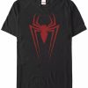 * Fifth Sun Marvel Men'S Spider-Man Spider Chest Logo Costume Short Sleeve T-Shirt Black Online