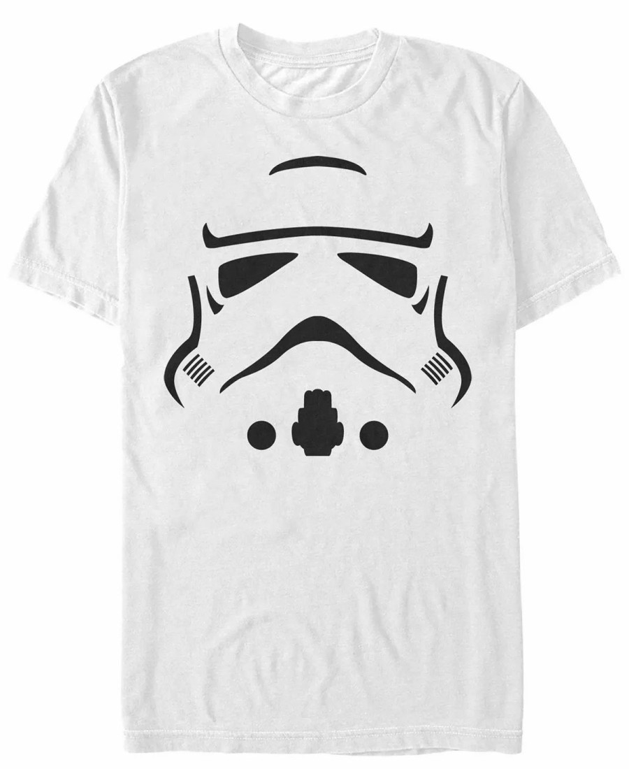 * Fifth Sun Men'S Trooper Face Short Sleeve Crew T-Shirt White New