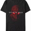 * Fifth Sun Marvel Men'S Spider Man Far From Home Tech Big Face, Short Sleeve T-Shirt Black Online