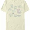 * Fifth Sun Men'S Sponge Meme Chart Short Sleeve Crew T-Shirt Natural Clearance