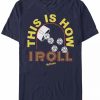 * Fifth Sun Men'S How I Roll Short Sleeve Crew T-Shirt Wholesale