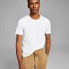 * And Now This Men'S Basic T-Shirt White Clearance