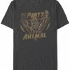 * Fifth Sun Men'S Party Rock Short Sleeve Crew T-Shirt Charcoal New