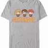 * Fifth Sun Men'S Best Friends Short Sleeve Crew T-Shirt Silver Hot