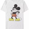 * Fifth Sun Men'S Mightiest Mouse Short Sleeve Crew T-Shirt White Clearance