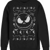 * Fifth Sun Men'S Jack Spooky Sweater Long Sleeve T-Shirt Black Hot