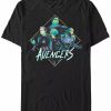 * Fifth Sun Marvel Men'S Avengers Endgame Pop Art The Rad Three Short Sleeve T-Shirt Black Hot