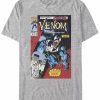 * Fifth Sun Men'S Venomies Short Sleeve Crew T-Shirt Athletic Heather Hot