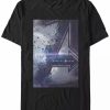 * Fifth Sun Marvel Men'S Avengers Endgame Distorted Movie Poster Short Sleeve T-Shirt Black Best