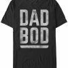 * Fifth Sun Men'S Dadbod Short Sleeve Crew T-Shirt Black Wholesale