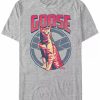 * Fifth Sun Marvel Men'S Captain Marvel Goose The Cat Short Sleeve T-Shirt Athletic H New