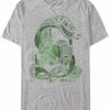 * Fifth Sun Men'S Slytherin Short Sleeve Crew T-Shirt Athletic Heather New