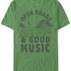 * Fifth Sun Men'S Open Road Short Sleeve Crew T-Shirt Kelly Heather Clearance