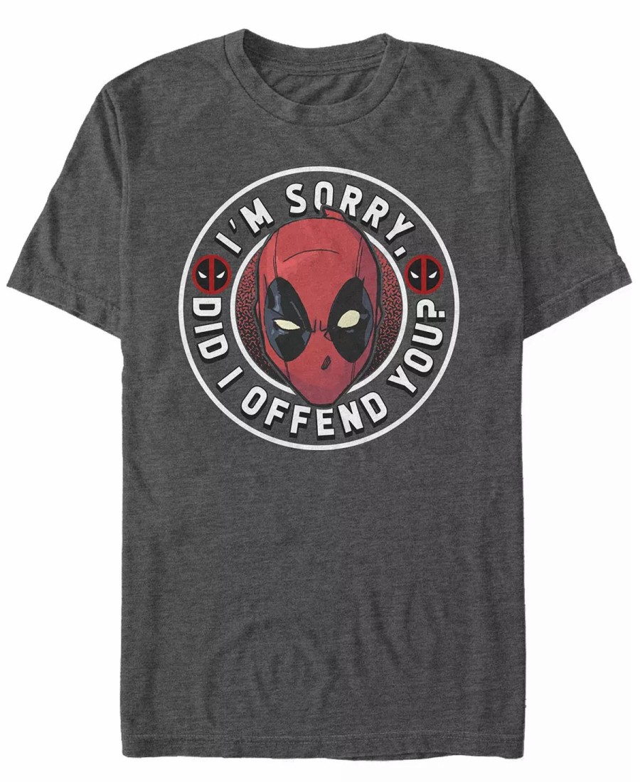 * Fifth Sun Men'S Sorry Not Sorry Short Sleeve T-Shirt Charcoal Heather Online