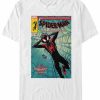 * Fifth Sun Marvel Men'S Spider-Man Into The Spiderverse Comic Style Spidey Chill Time Short Sleeve T-Shirt White Wholesale