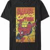 * Fifth Sun Men'S 90'S Spidey Short Sleeve Crew T-Shirt Black Hot