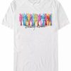 * Fifth Sun Britney Spears Men'S Rainbow Dancer Short Sleeve T-Shirt White Best