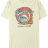 * Fifth Sun Men'S Lilo Stitch Stitch Kauai Short Sleeve T-Shirt Natural New