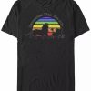 * Fifth Sun Men'S Remember Rainbow Short Sleeve Crew T-Shirt Black Wholesale