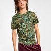 * Inc International Concepts .N.C. International Concepts Men'S Snake Graphic T-Shirt, Created For Macy'S Green Tea Leaf Best